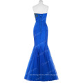 Grace Karin Full-Length Strapless Sweetheart Royal blue Mermaid Peacock Prom Dress GK000080-3